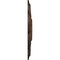 Ekena Millwork Deria Ceiling Medallion (Fits Canopies up to 6"), Hand-Painted Rust, 20 1/4"OD x 1 1/2"P CM20DRRUS - alternate 3